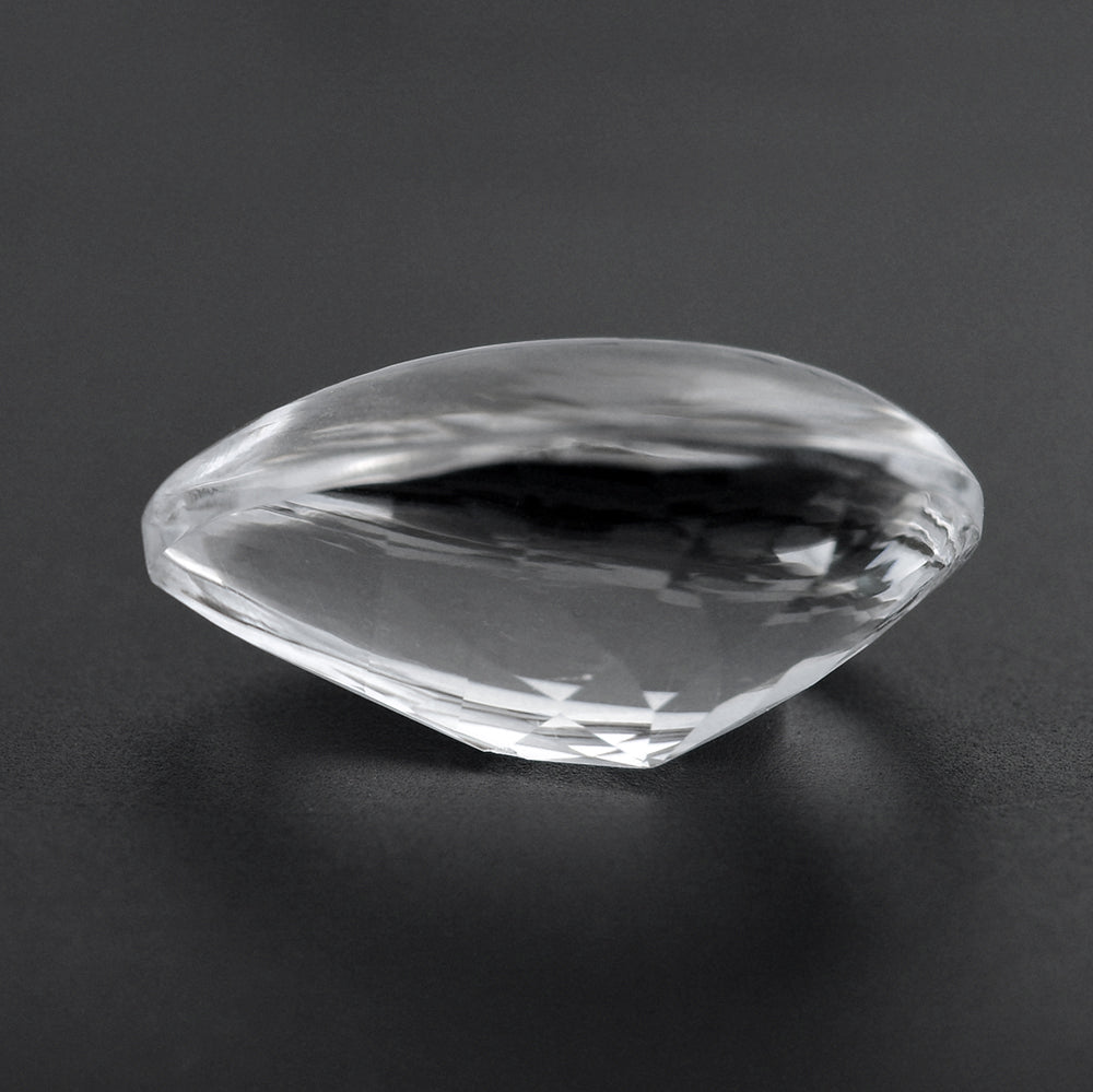 CRYSTAL BUFFTOP PEAR 18X13MM 10.85 Cts.