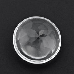 CRYSTAL BUFFTOP ROUND 14MM 6.70 Cts.