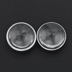 CRYSTAL BUFFTOP ROUND 14MM 6.70 Cts.