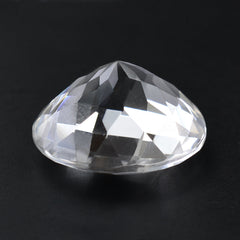 CRYSTAL CHECKER CUT ROUND 18MM 18.00 Cts.