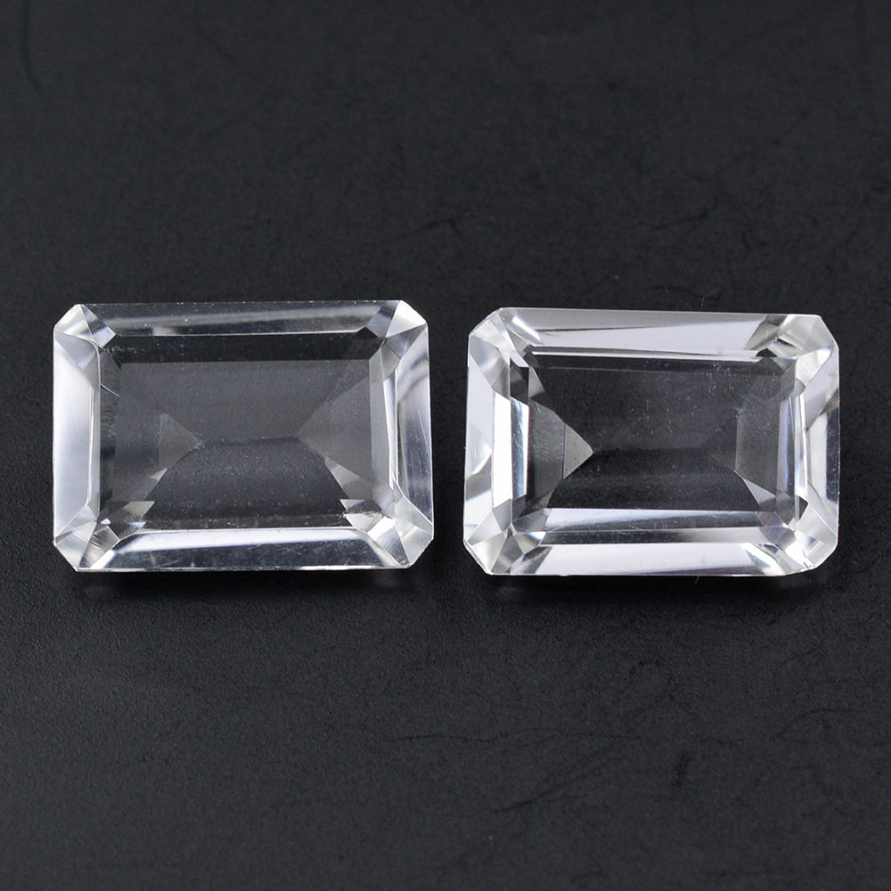 CRYSTAL CUT OCTAGON 14X10MM 5.73 Cts.