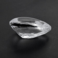 CRYSTAL BUFFTOP PEAR 18X13MM 10.81 Cts.
