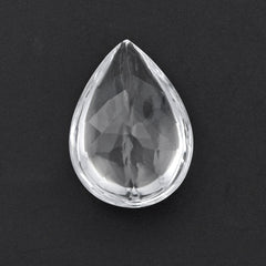 CRYSTAL BUFFTOP PEAR 18X13MM 10.81 Cts.