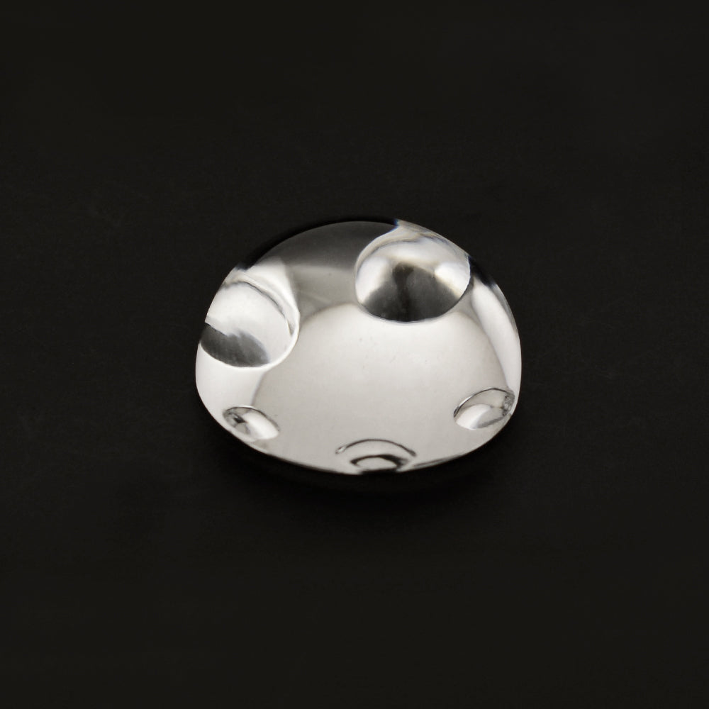 CRYSTAL SUPPER BUBBLE ROUND CAB 16MM 15.8 Cts.