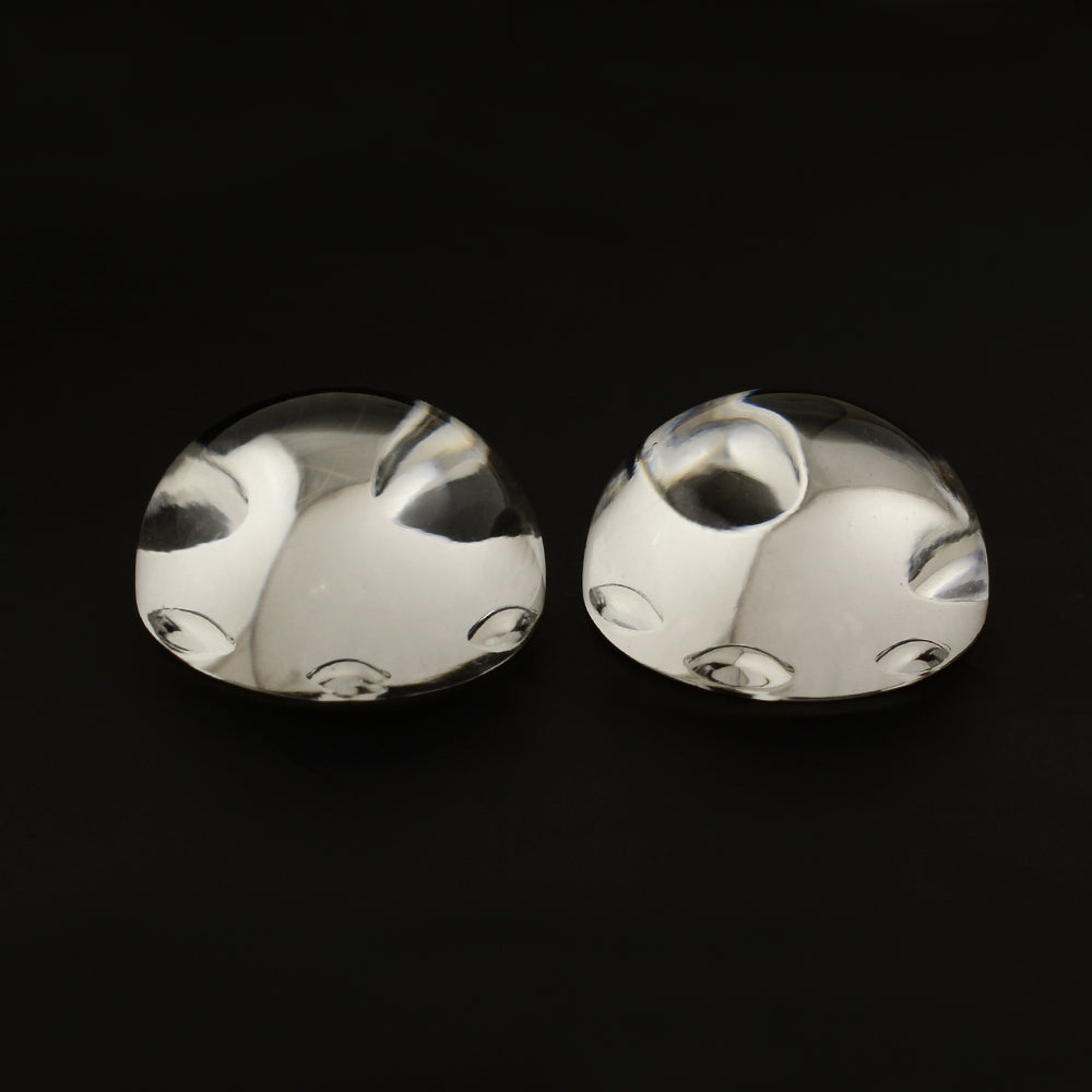 CRYSTAL SUPPER BUBBLE ROUND CAB 16MM 15.8 Cts.