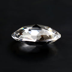 CRYSTAL ROSE CUT BRIOLETTE ROUND 20MM 19.38 Cts.