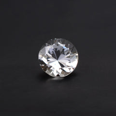 CRYSTAL DIAMOND CUT ROUND 6.50MM 1 Cts.