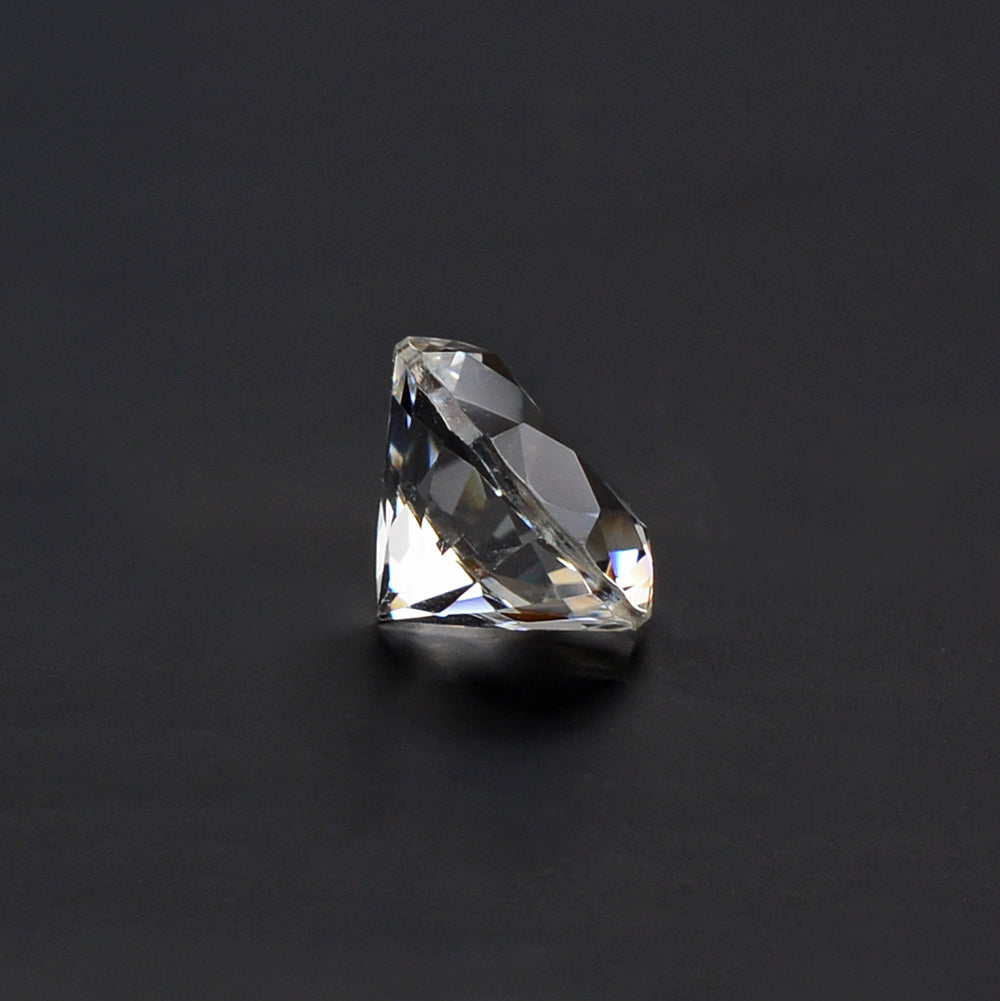 CRYSTAL DIAMOND CUT ROUND 6.50MM 1 Cts.
