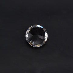 CRYSTAL DIAMOND CUT ROUND 6.50MM 1 Cts.