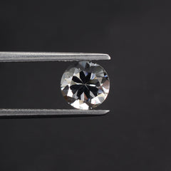 CRYSTAL DIAMOND CUT ROUND 6.50MM 1 Cts.