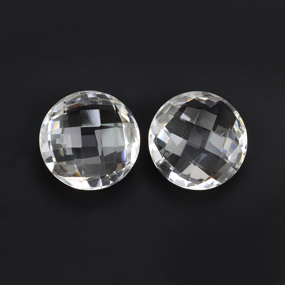 CRYSTAL BRIOLETTE ROUND 14MM 8.65 Cts.