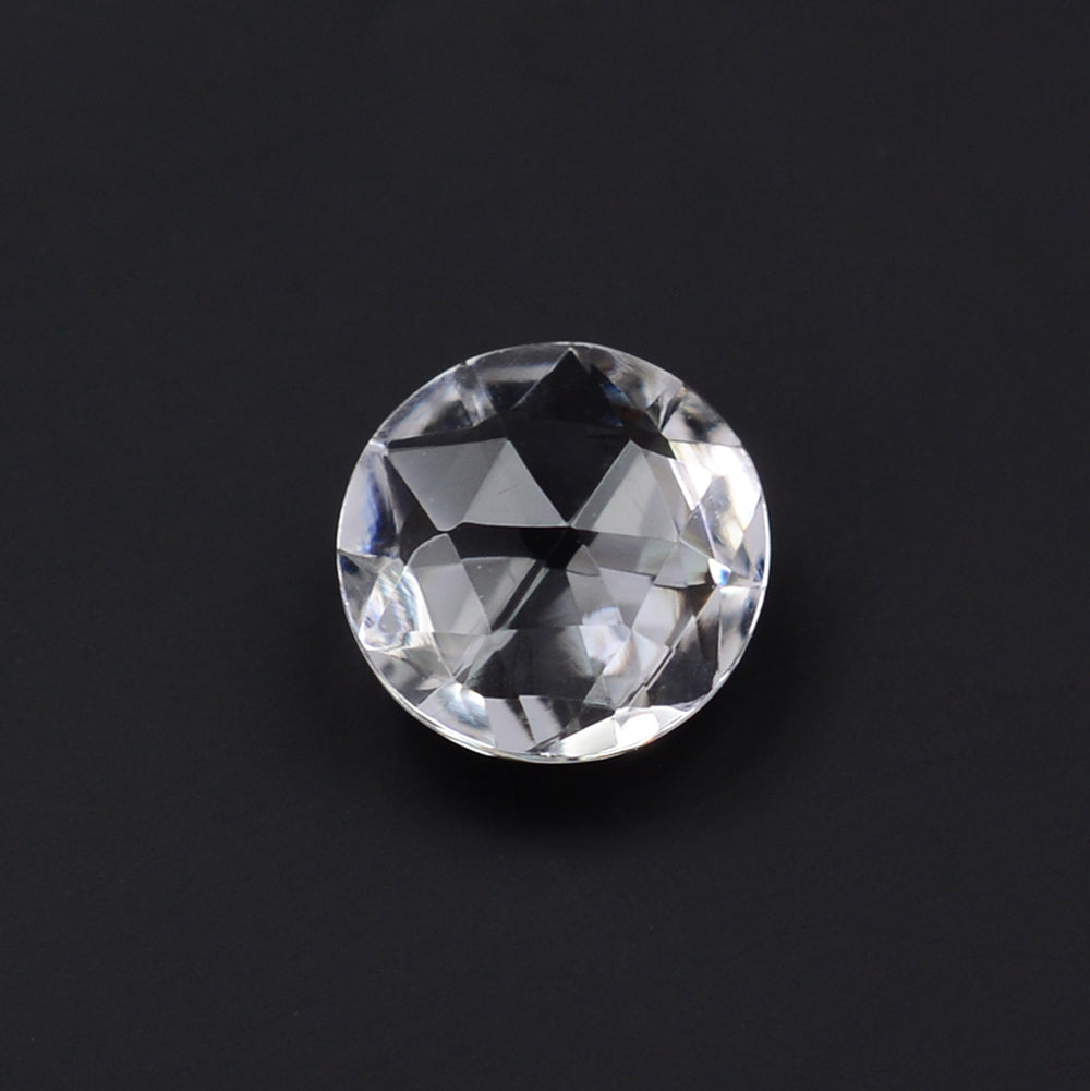 CRYSTAL ROSE CUT BRIOLETTE ROUND 6MM 0.66 Cts.