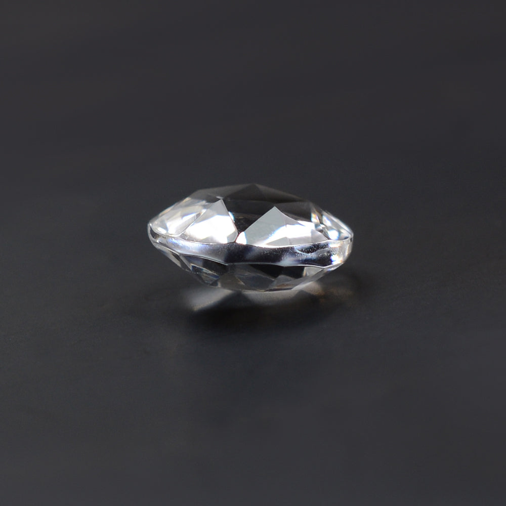 CRYSTAL ROSE CUT BRIOLETTE ROUND 6MM 0.66 Cts.