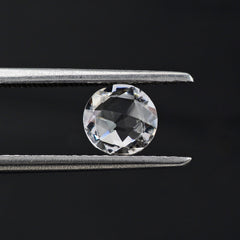 CRYSTAL ROSE CUT BRIOLETTE ROUND 6MM 0.66 Cts.