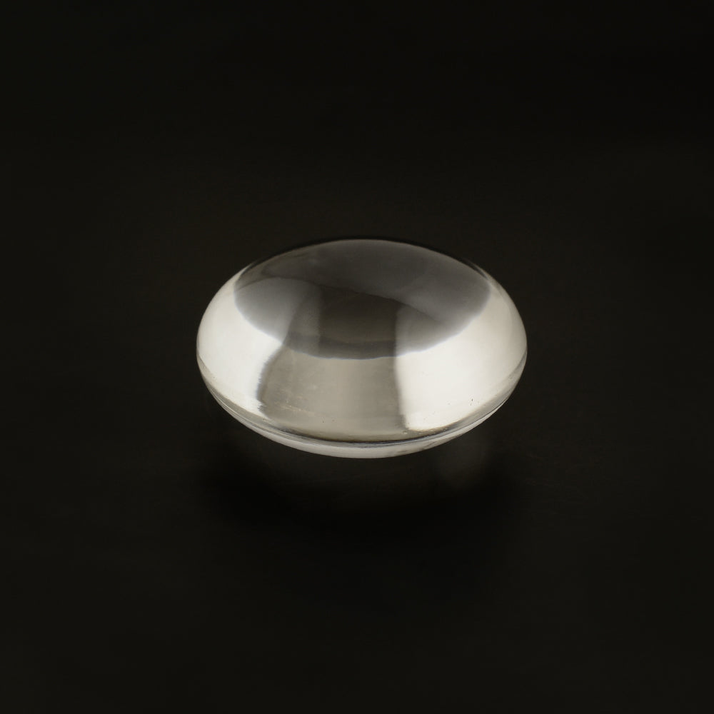 CRYSTAL LENTIL ROUND 18MM 22.13 Cts.