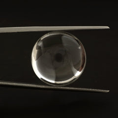 CRYSTAL LENTIL ROUND 18MM 22.13 Cts.
