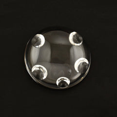 CRYSTAL SUPPER BUBBLE ROUND CAB 25MM 41.9 Cts.