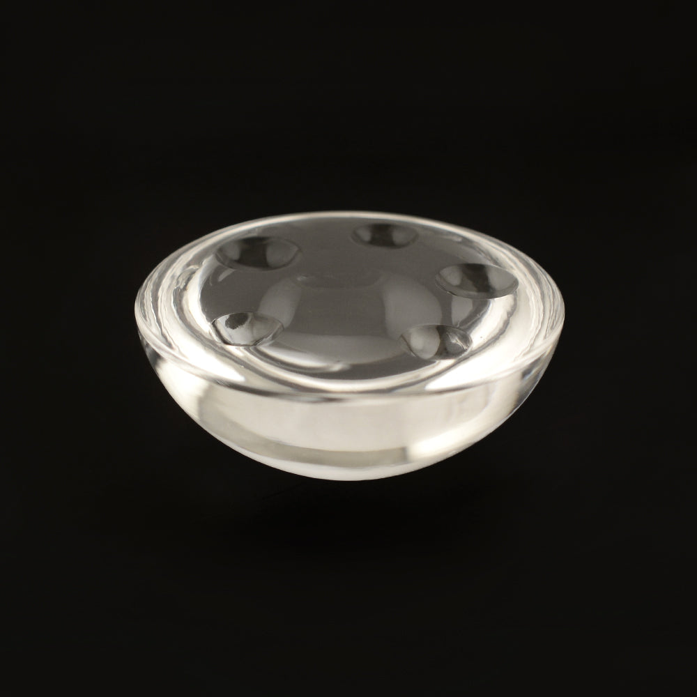 CRYSTAL SUPPER BUBBLE ROUND CAB 25MM 41.9 Cts.