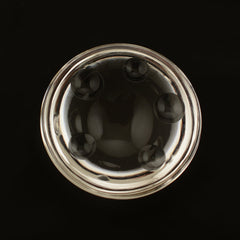 CRYSTAL SUPPER BUBBLE ROUND CAB 25MM 41.9 Cts.