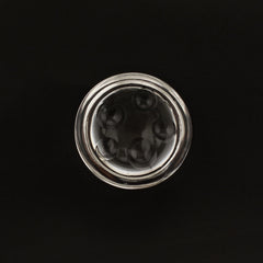 CRYSTAL SUPPER BUBBLE ROUND CAB 15MM 12.6 Cts.