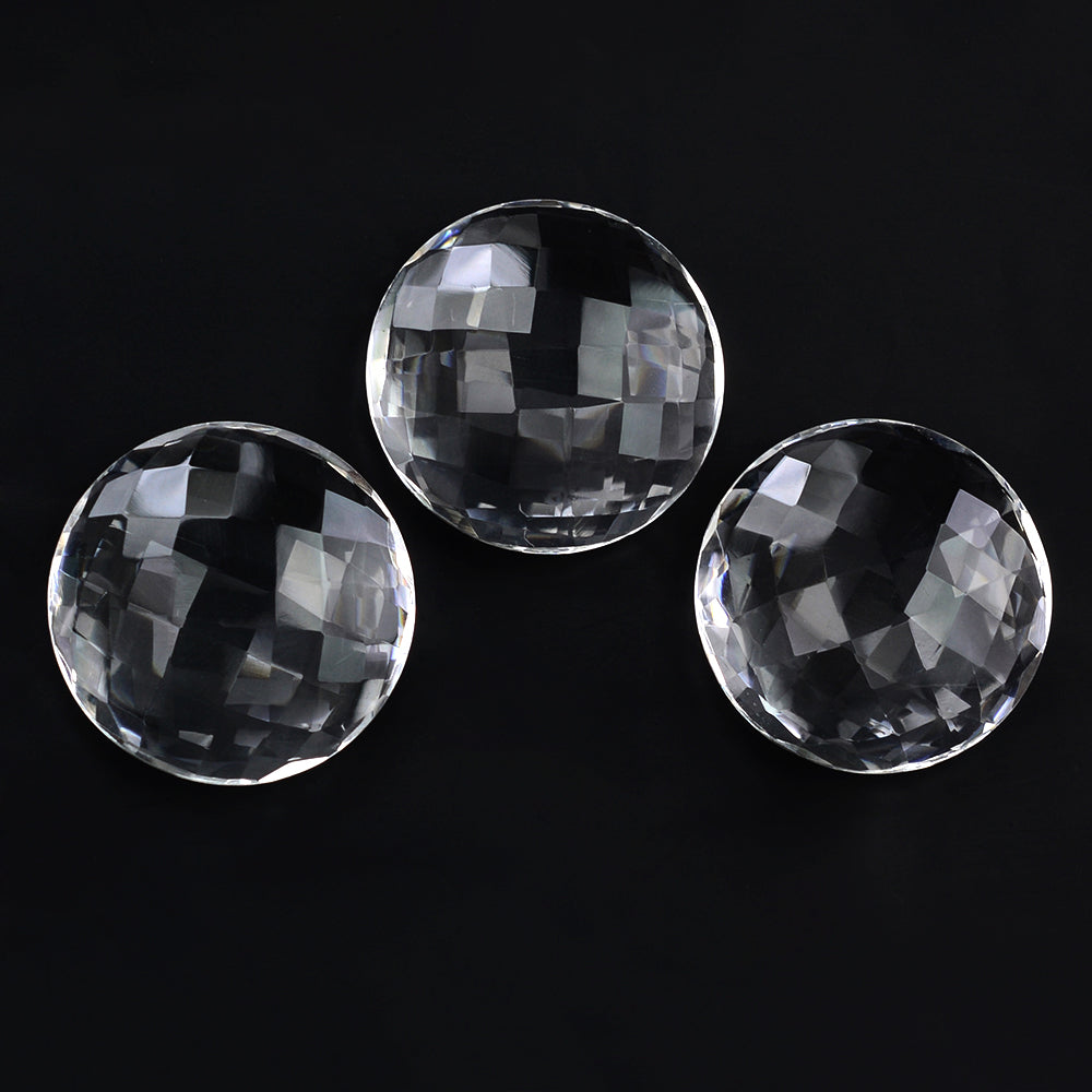 CRYSTAL BRIOLETTE ROUND 18MM 11.5 Cts.