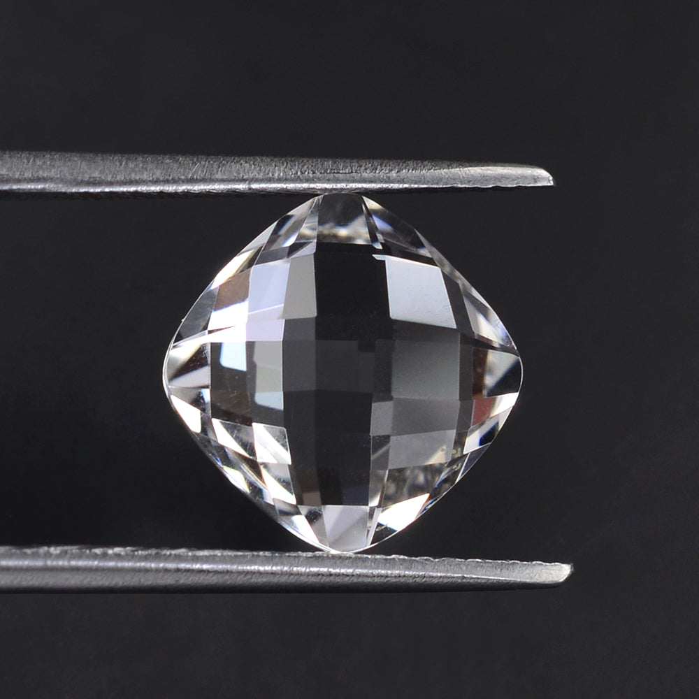CRYSTAL BRIOLETTE CUSHION 10MM 3.77 Cts.