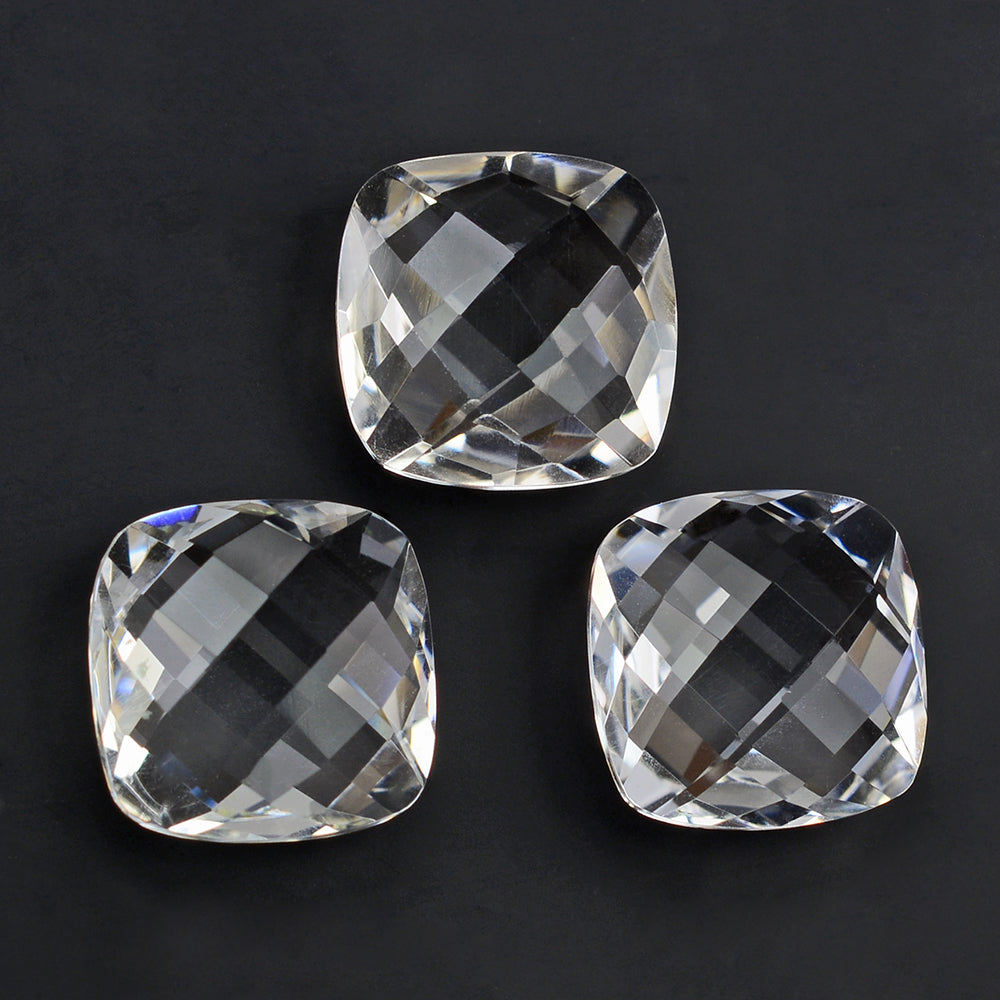 CRYSTAL BRIOLETTE CUSHION 10MM 3.77 Cts.