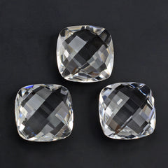 CRYSTAL BRIOLETTE CUSHION 10MM 3.77 Cts.