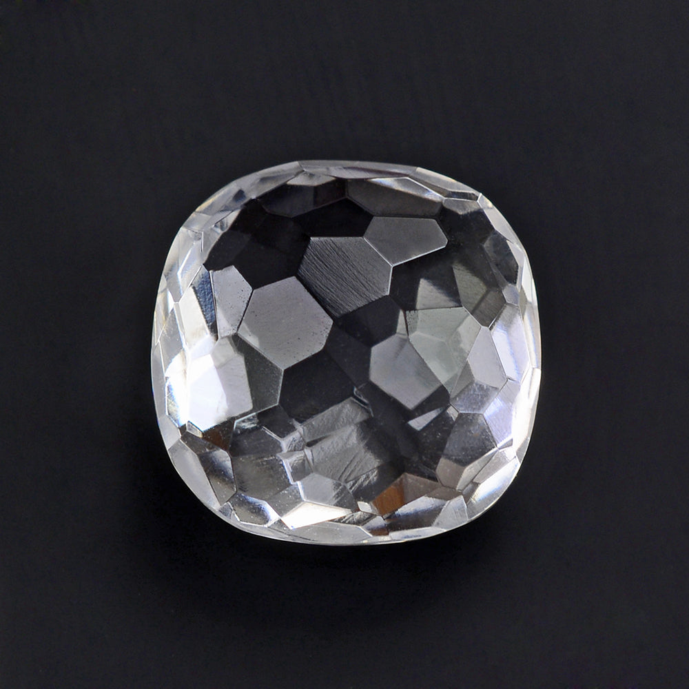 CRYSTAL IRREGULAR CUT BRIOLETTE CUSHION 12.50MM 8.5 Cts.
