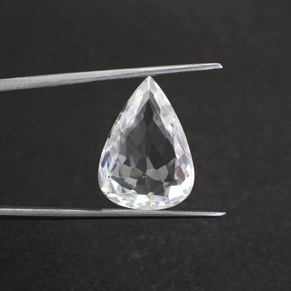 CRYSTAL CUT PEAR 19.50X14MM 11.75 Cts.