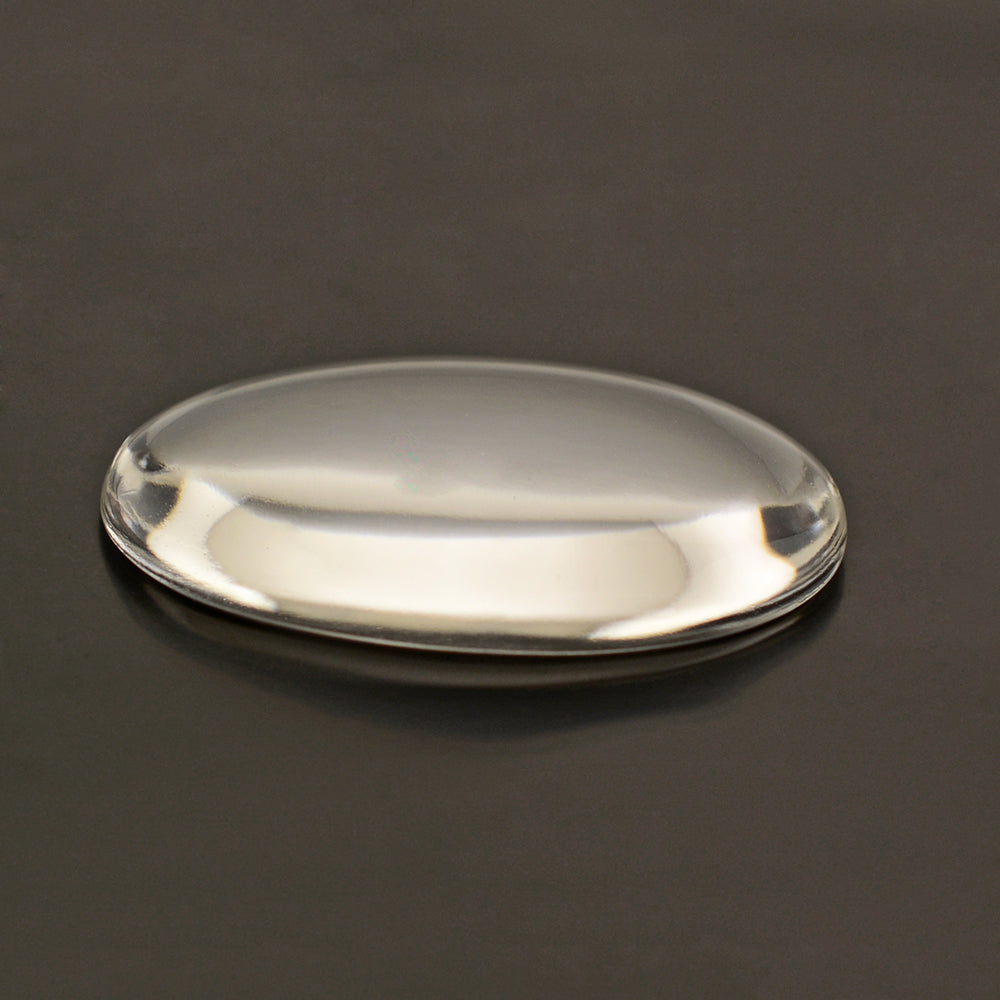 CRYSTAL OVAL CAB (FLAT) 30X22MM 26.1 Cts.