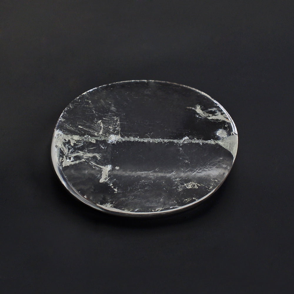 CRYSTAL ROUGH TOP OVAL CAB 20X15MM 13.37 Cts.