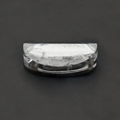CRYSTAL ROUGH TOP OVAL CAB 20X15MM 13.37 Cts.