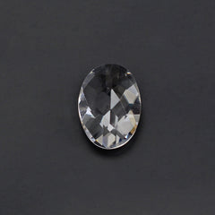 CRYSTAL CHECKER CUT OVAL 7X5MM 0.55 Cts.