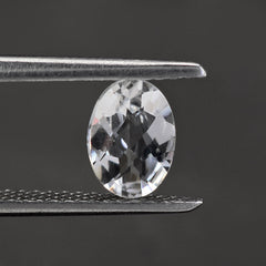 CRYSTAL CHECKER CUT OVAL 7X5MM 0.55 Cts.