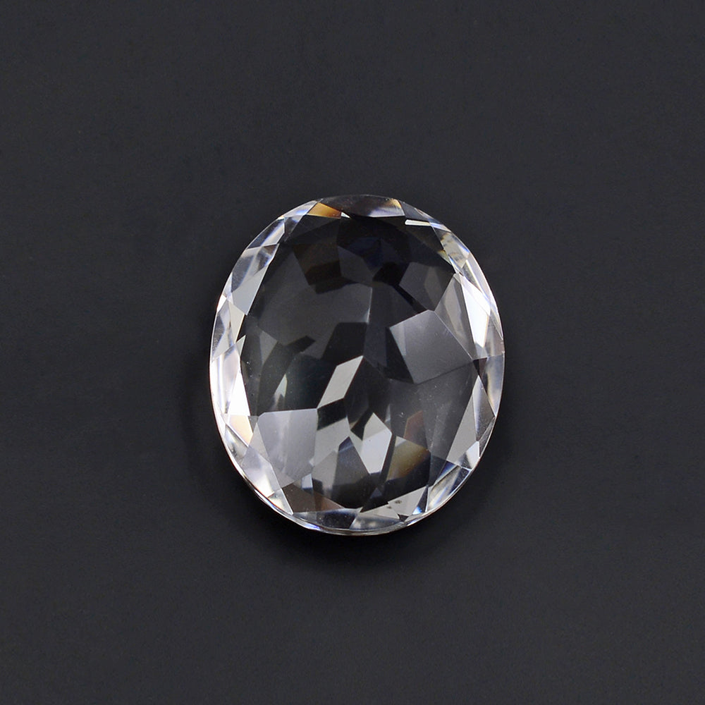 CRYSTAL CUT OVAL 12X10MM 4.45 Cts.