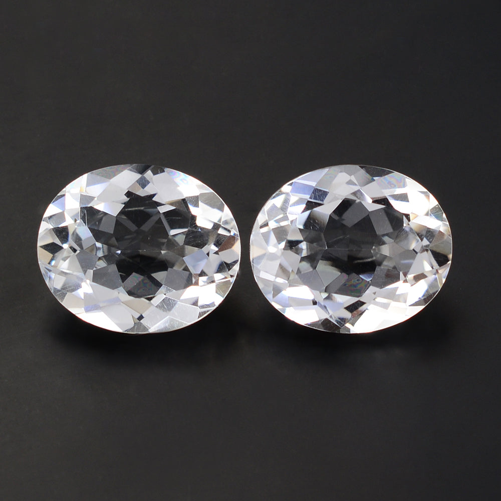 CRYSTAL CUT OVAL 12X10MM 4.45 Cts.