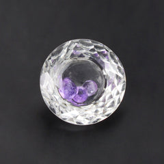 CRYSTAL CUT ROUND (INSIDE STONE) 8MM 1.73 Cts.