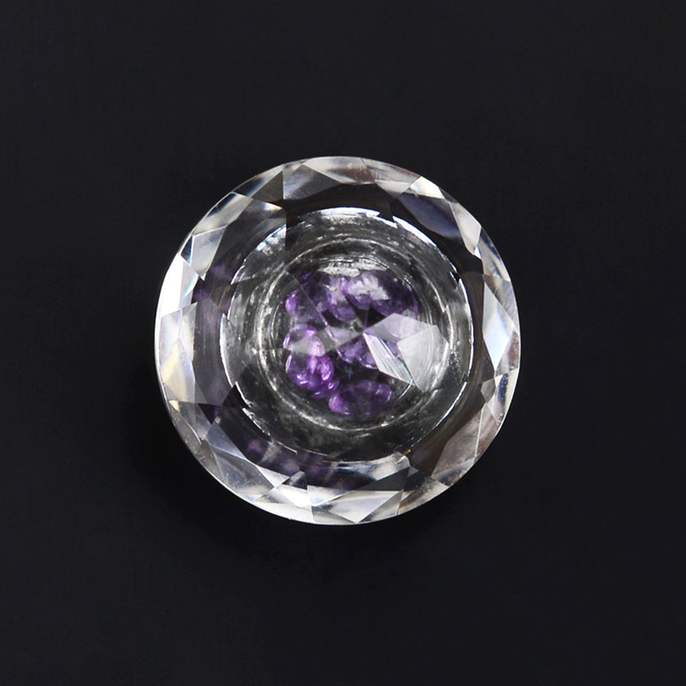 CRYSTAL CUT ROUND (INSIDE STONE) 8MM 1.73 Cts.