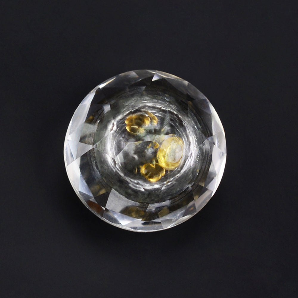 CRYSTAL CUT ROUND (INSIDE STONE) 8MM 1.9 Cts.