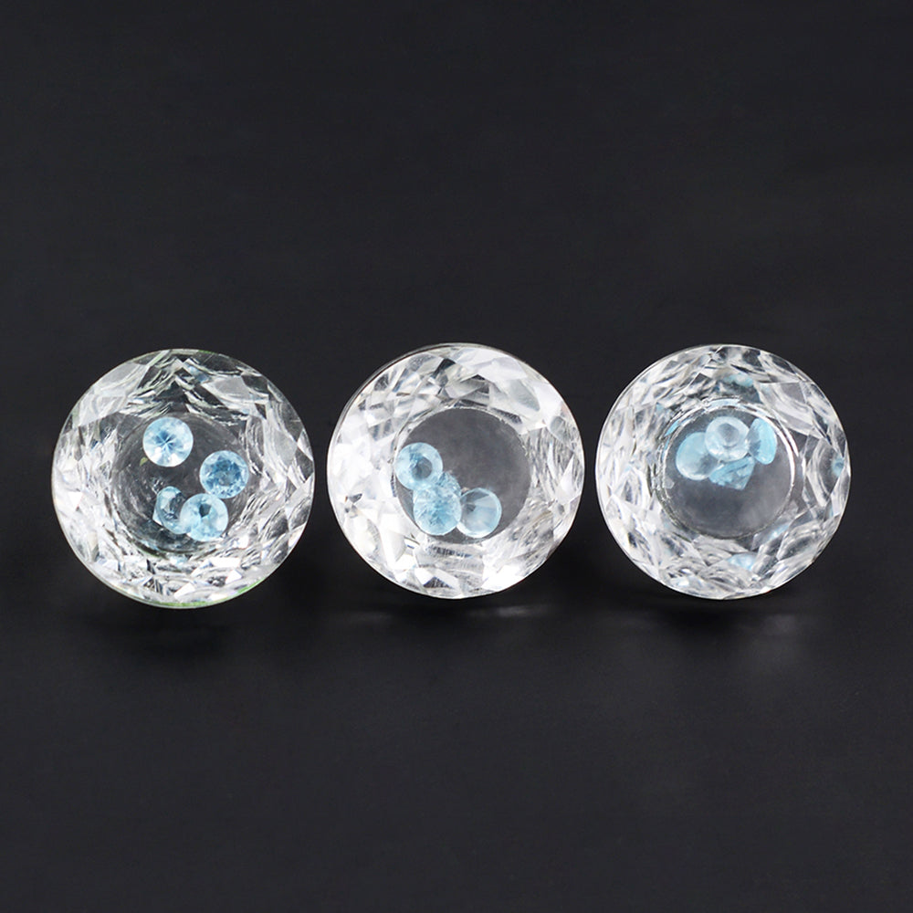 CRYSTAL CUT ROUND (INSIDE STONE) 8MM 1.83 Cts.