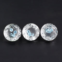 CRYSTAL CUT ROUND (INSIDE STONE) 8MM 1.83 Cts.