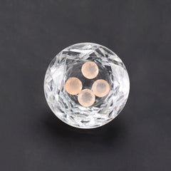 CRYSTAL CUT ROUND (INSIDE STONE) 8MM 1.68 Cts.