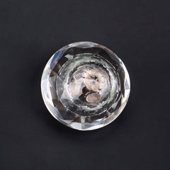 CRYSTAL CUT ROUND (INSIDE STONE) 8MM 1.68 Cts.