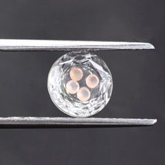 CRYSTAL CUT ROUND (INSIDE STONE) 8MM 1.68 Cts.