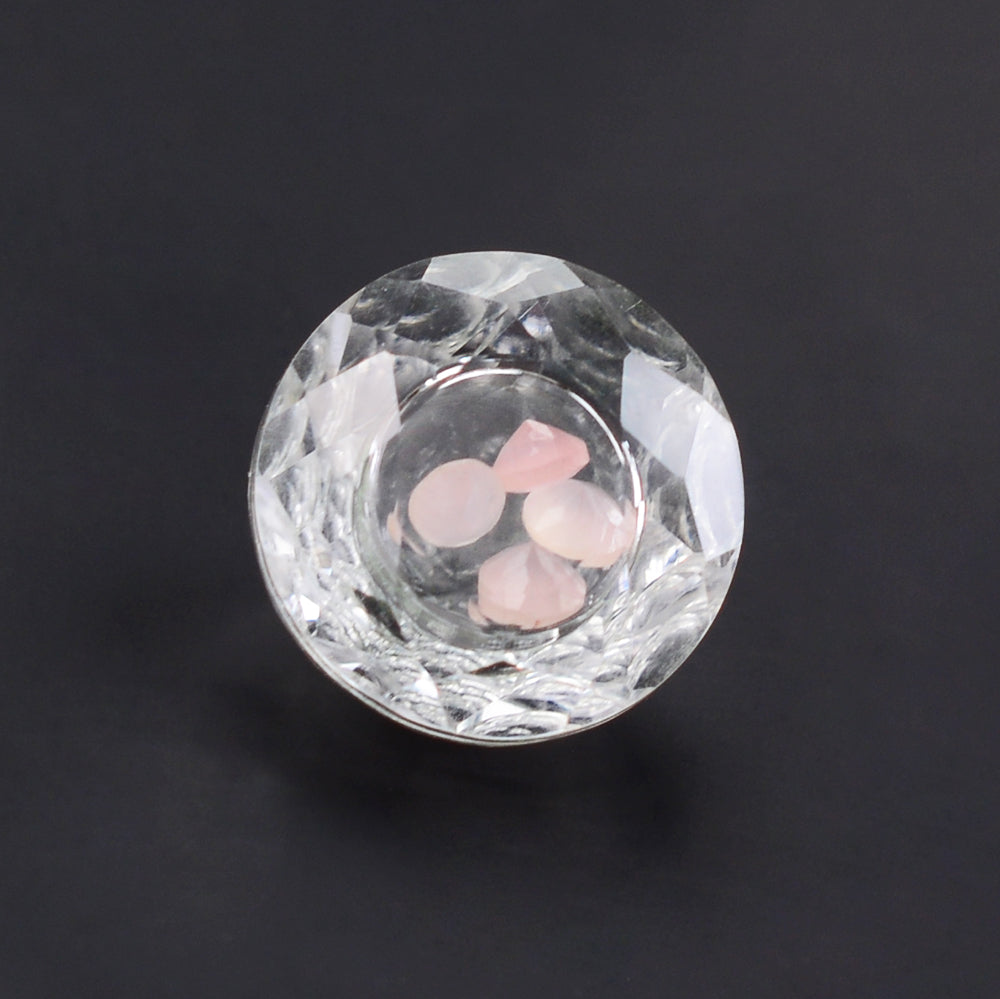 CRYSTAL CUT ROUND (INSIDE STONE) 8MM 1.75 Cts.