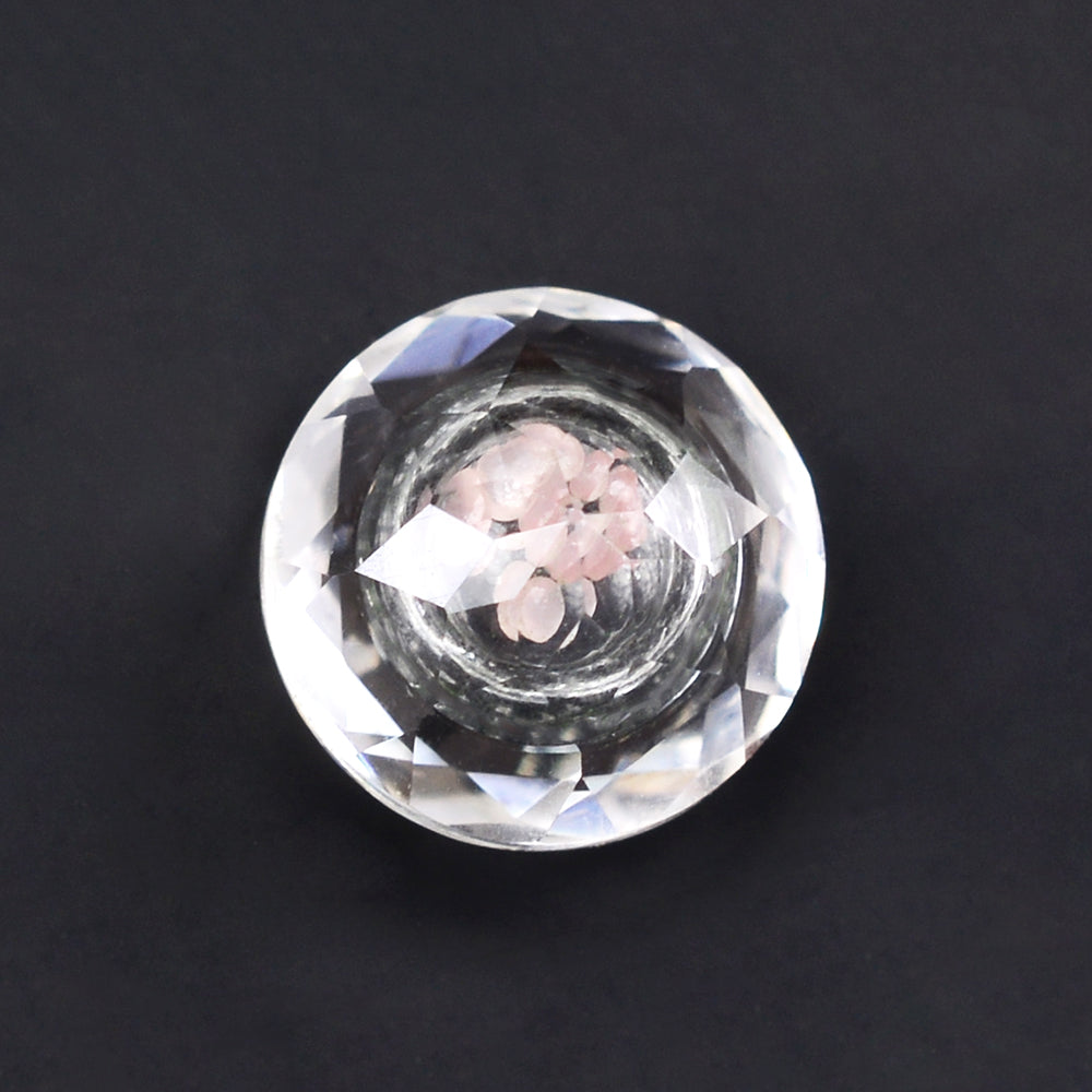 CRYSTAL CUT ROUND (INSIDE STONE) 8MM 1.75 Cts.