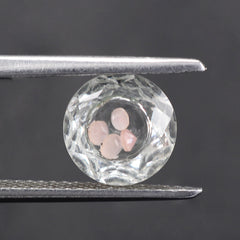 CRYSTAL CUT ROUND (INSIDE STONE) 8MM 1.75 Cts.