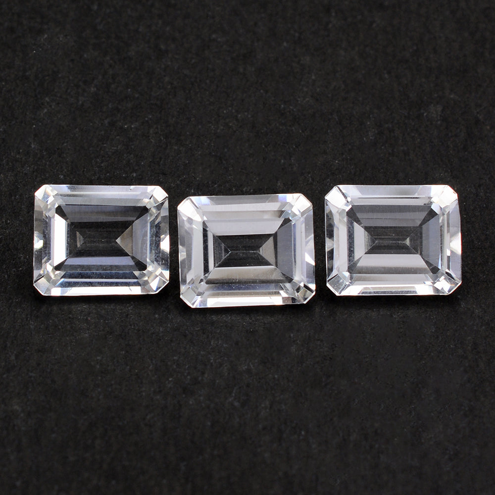 CRYSTAL CUT OCTAGON 11X9MM 4.07 Cts.
