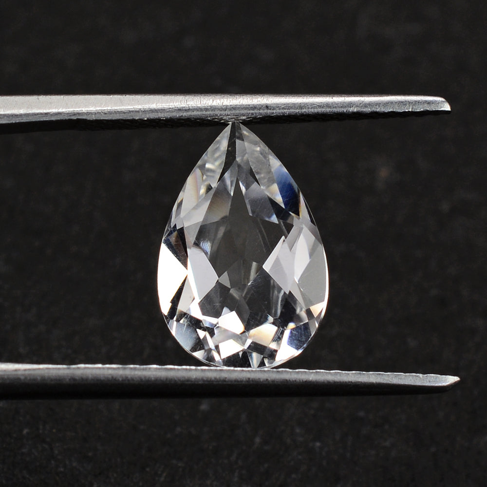 CRYSTAL CUT PEAR 12X8MM 2.67 Cts.